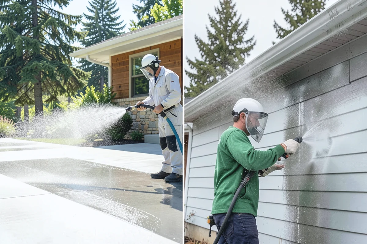 Porch Cleaning in Granite Falls, Snohomish County, WA - Clear furniture, mats, and loose debris from the porch
