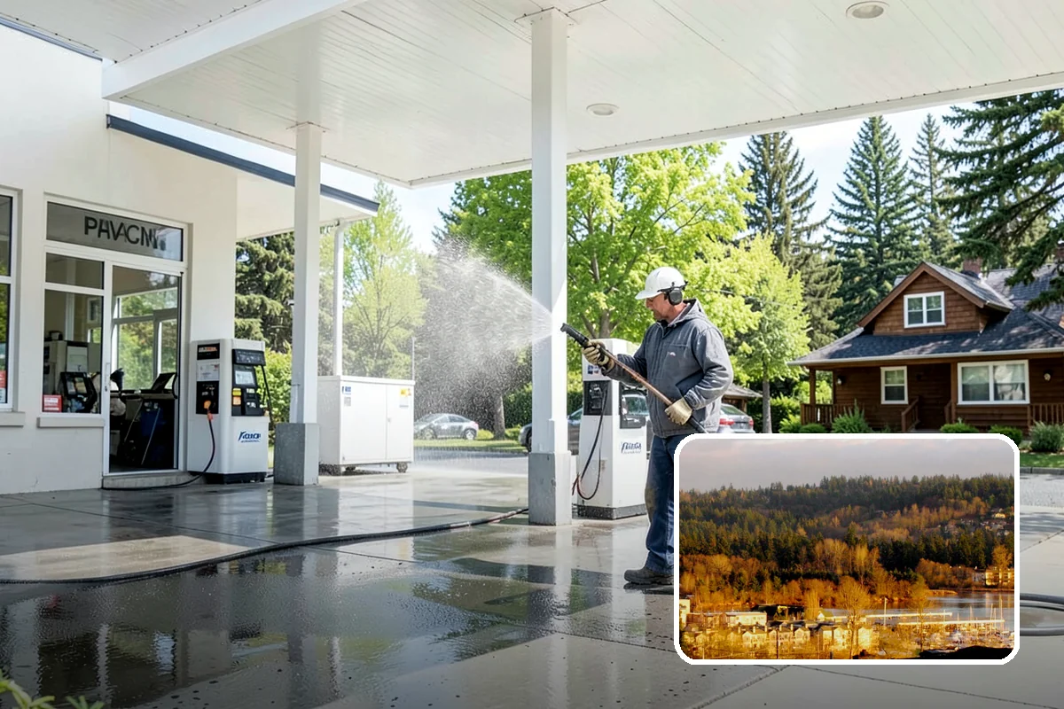 Porch Cleaning in Kenmore, King County, WA - Removes moss and slick film from high-traffic porch floors