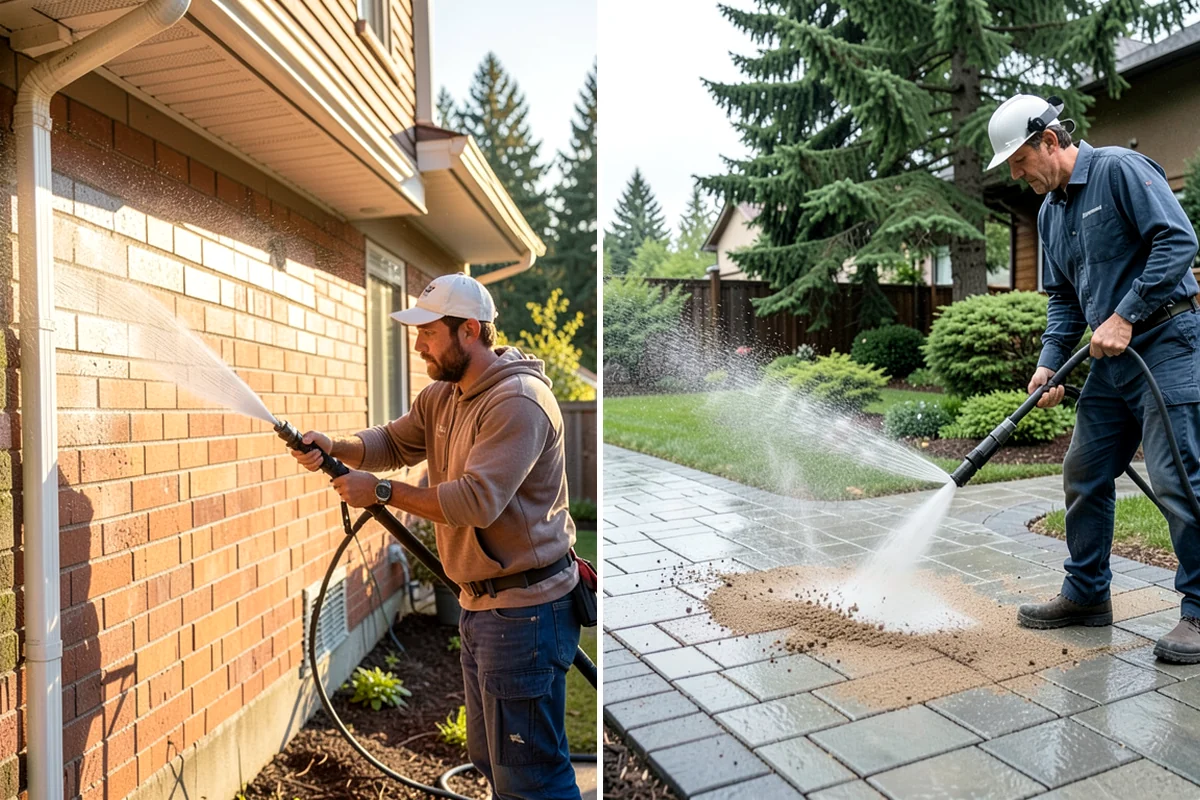 Porch Cleaning in Kenmore, King County, WA - Clear furniture, mats, and loose debris from the porch
