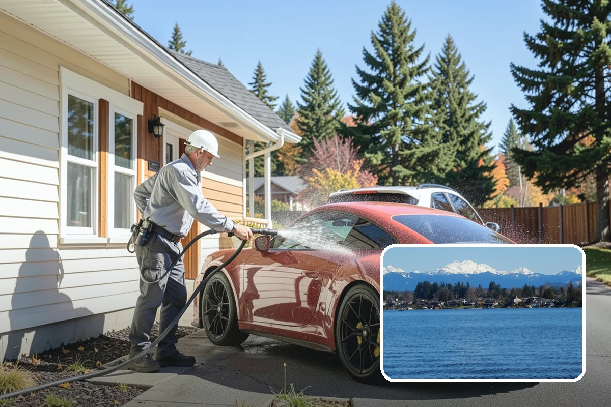 Porch Cleaning in Lake Stevens, Snohomish County, WA - Removes moss and slick film from high-traffic porch floors