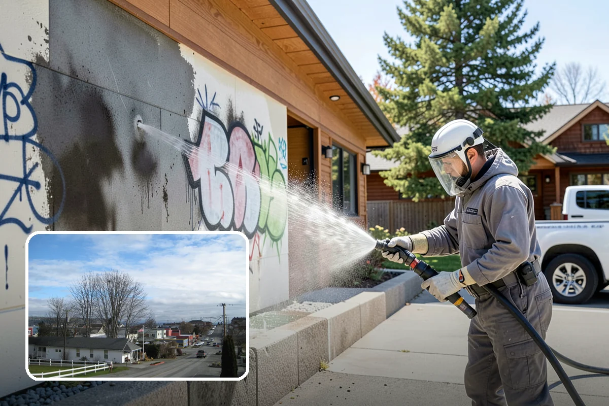 Porch Cleaning in Langley, Island County, WA - Removes moss and slick film from high-traffic porch floors