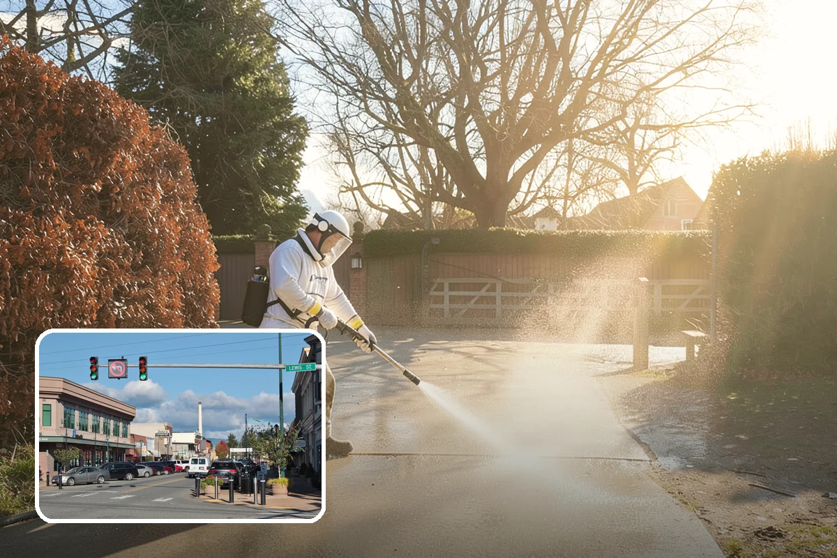 Porch Cleaning in Monroe, Snohomish County, WA - Removes moss and slick film from high-traffic porch floors