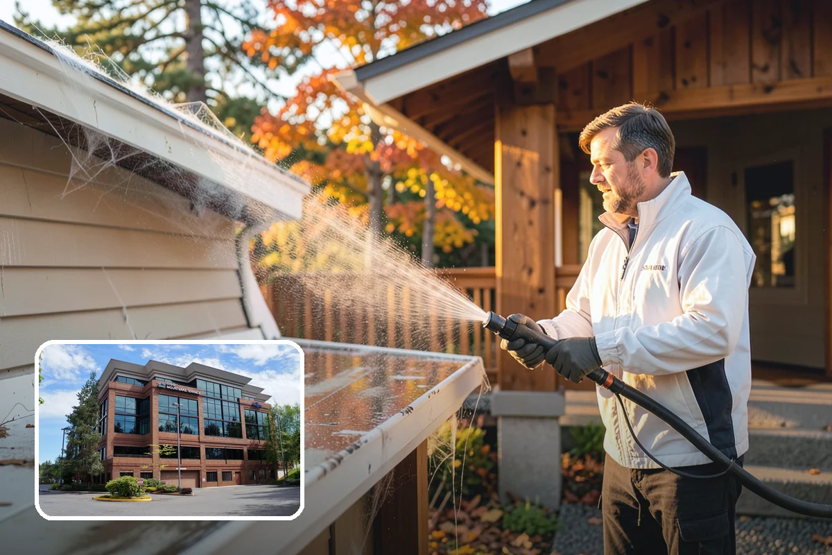 Porch Cleaning in Mountlake Terrace, Snohomish County, WA - Removes moss and slick film from high-traffic porch floors