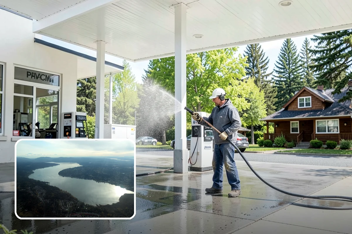 Porch Cleaning in Sammamish, King County, WA - Removes moss and slick film from high-traffic porch floors