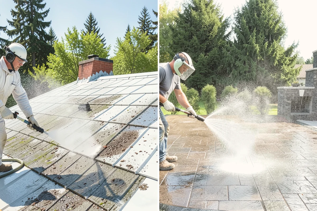 Porch Cleaning in Sammamish, King County, WA - Clear furniture, mats, and loose debris from the porch