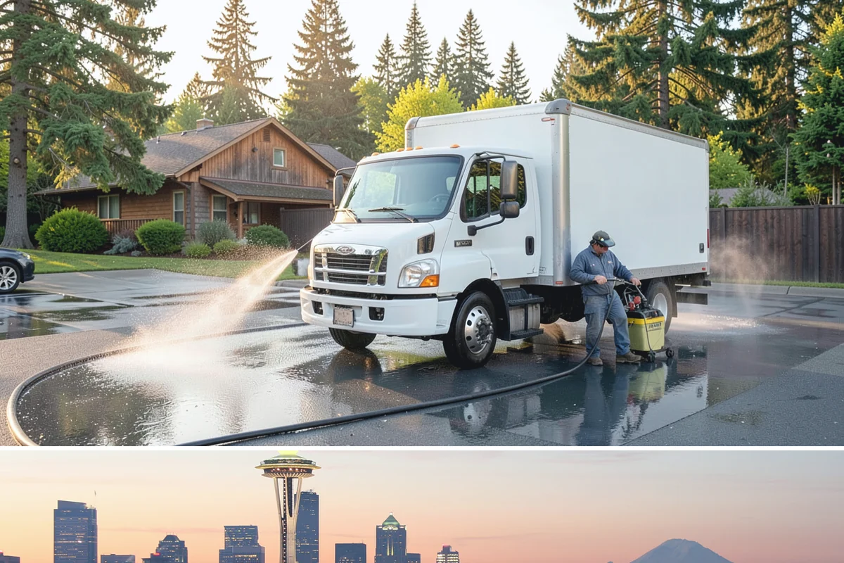 Porch Cleaning in Seattle, King County, WA - Late spring is prime for porch cleaning, clearing winter moss and spring pollen just as outdoor season begins.