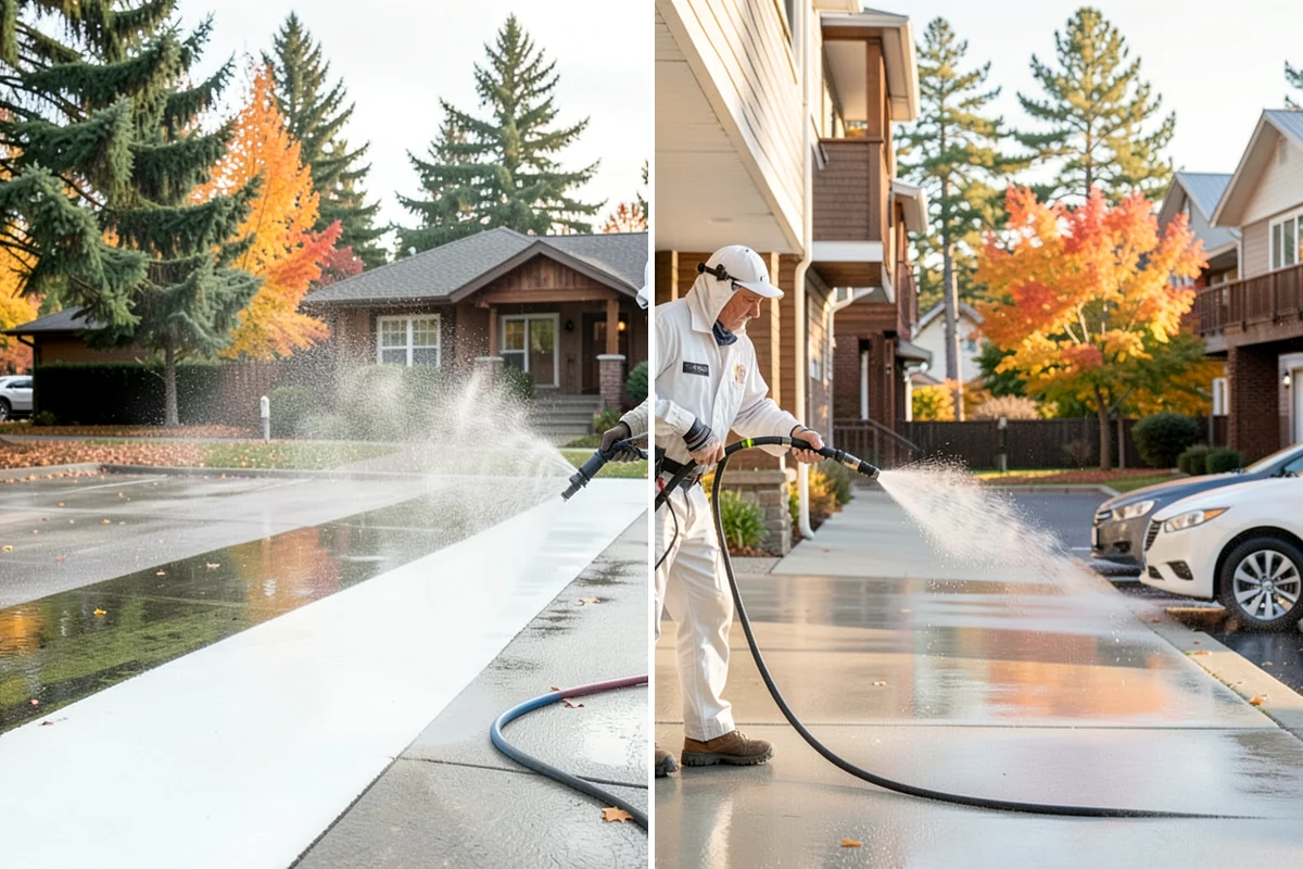 Porch Cleaning in Sedro-Woolley, Skagit County, WA - Clear furniture, mats, and loose debris from the porch