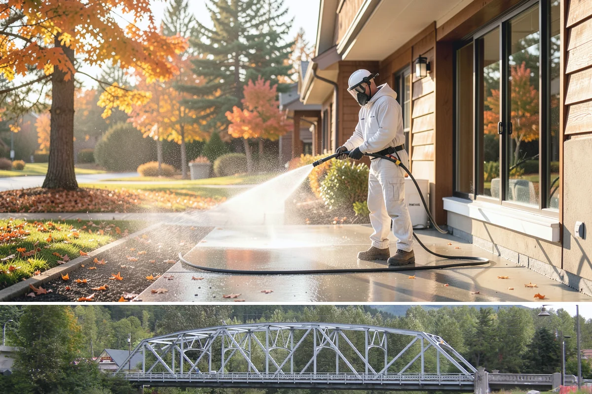 Porch Cleaning in Skykomish, King County, WA - Late spring is prime for porch cleaning, clearing winter moss and spring pollen just as outdoor season begins.