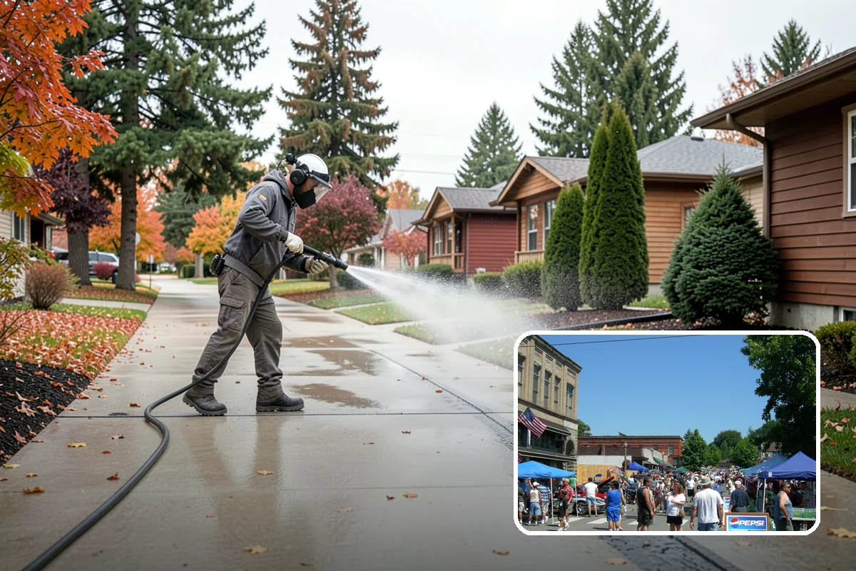 Porch Cleaning in Snohomish, Snohomish County, WA - Removes moss and slick film from high-traffic porch floors