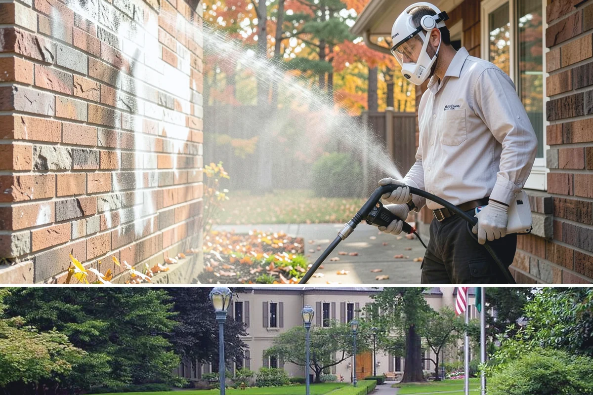 Porch Cleaning in Woodinville, King County, WA - Late spring is prime for porch cleaning, clearing winter moss and spring pollen just as outdoor season begins.