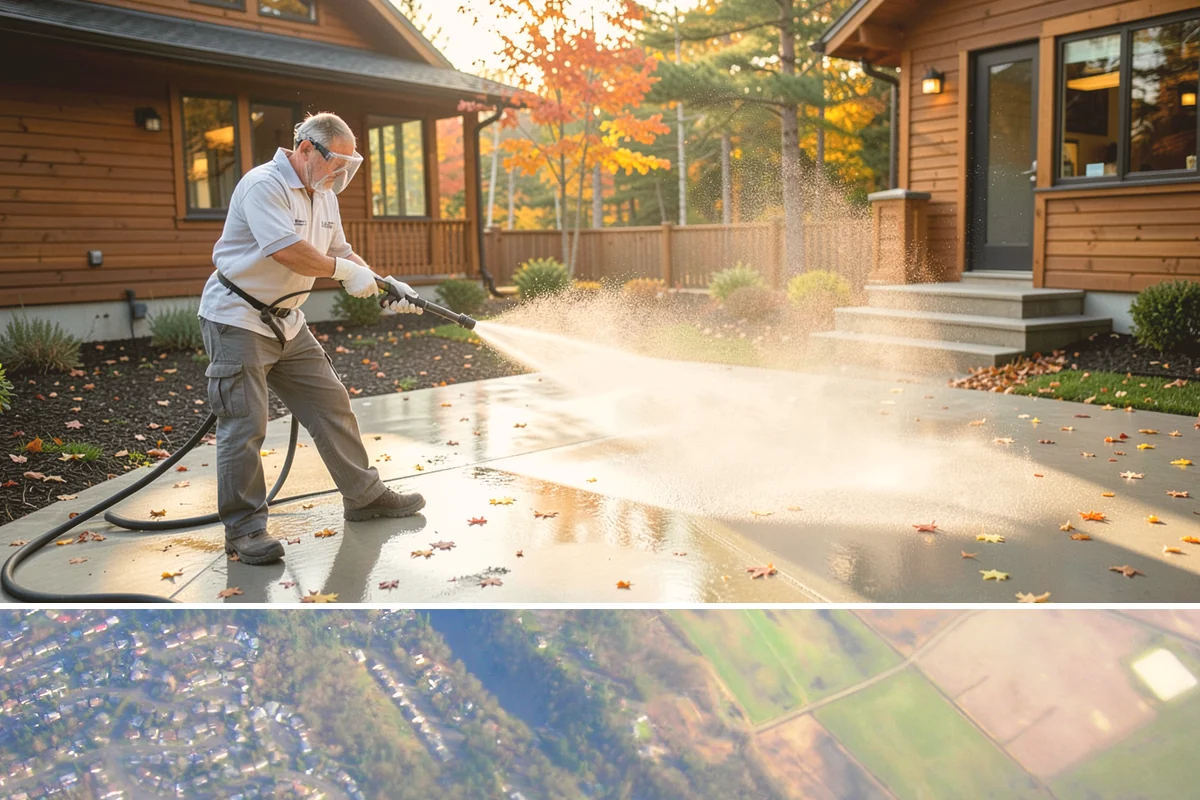 Post-Construction Pressure Washing in Algona, King County, WA - Post-construction pressure washing is completed as the final trade wraps, with dry-weather scheduling preferred so surfaces are...