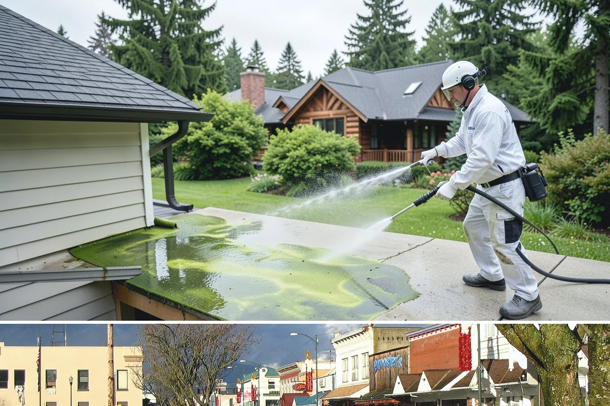Post-Construction Pressure Washing in Arlington, Snohomish County, WA - Post-construction pressure washing is completed as the final trade wraps, with dry-weather scheduling preferred so surfaces are...