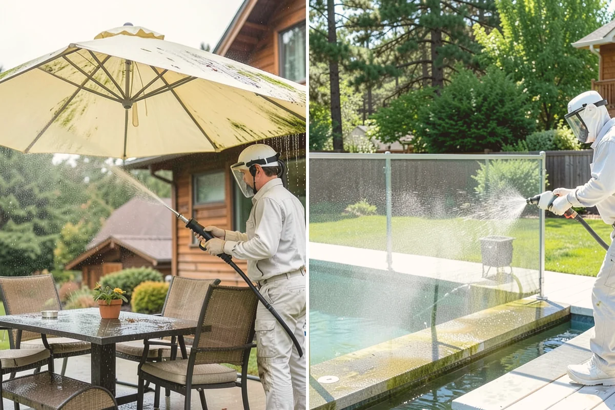 Post-Construction Pressure Washing in Brier, Snohomish County, WA - Assess residue hardness across each surface