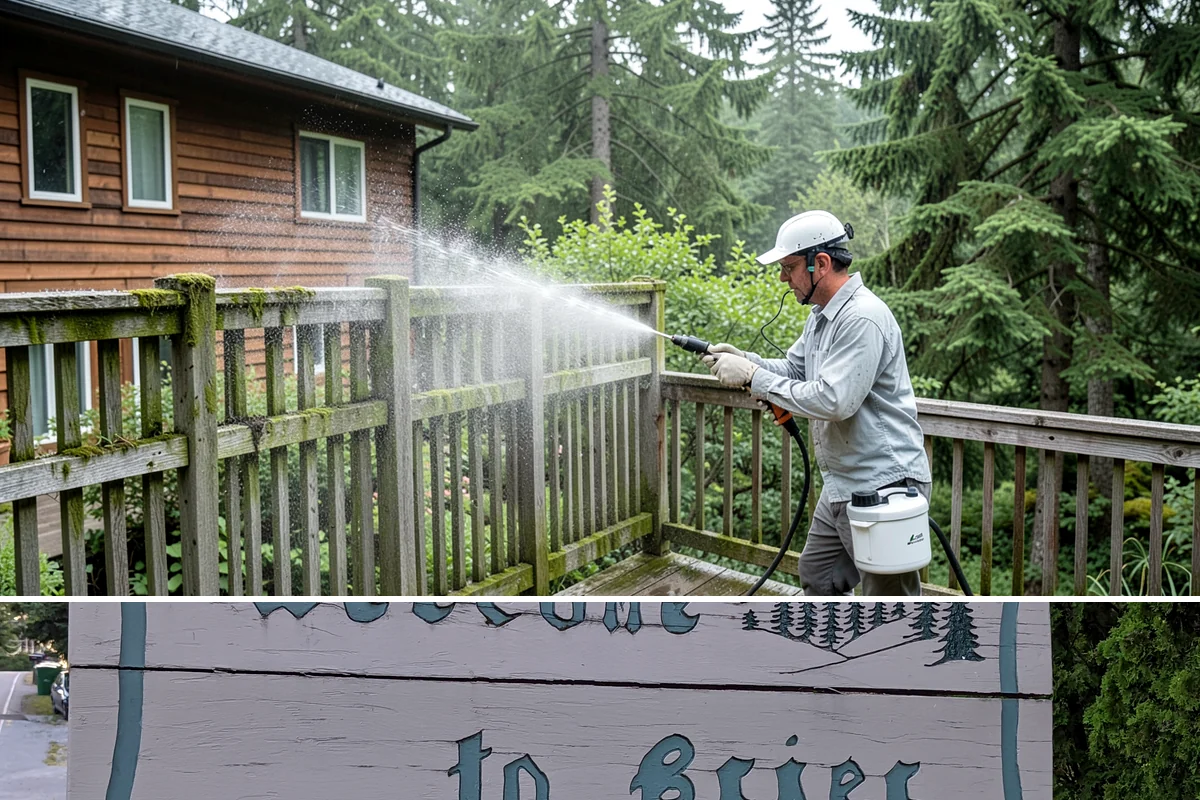 Post-Construction Pressure Washing in Brier, Snohomish County, WA - Post-construction pressure washing is completed as the final trade wraps, with dry-weather scheduling preferred so surfaces are...