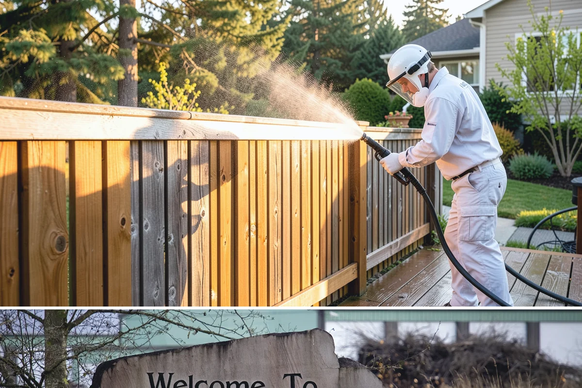Post-Construction Pressure Washing in Buckley, Pierce County, WA - Post-construction pressure washing is completed as the final trade wraps, with dry-weather scheduling preferred so surfaces are...