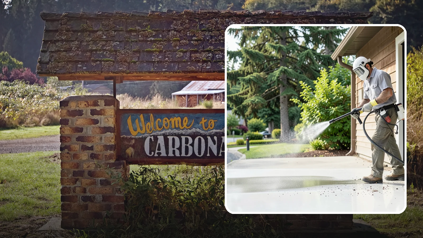 Post-Construction Pressure Washing in Carbonado, Pierce County, WA - We handle heavy post-construction washing on Washington properties to clear the toughest build-out residue.