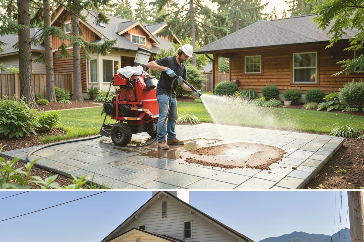 Post-Construction Pressure Washing in Concrete, Skagit County, WA - Post-construction pressure washing is completed as the final trade wraps, with dry-weather scheduling preferred so surfaces are...