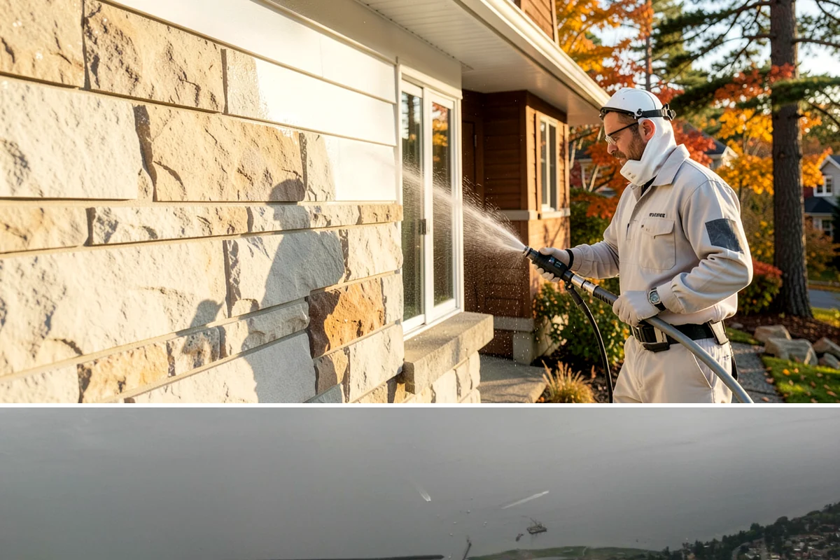 Post-Construction Pressure Washing in Des Moines, King County, WA - Post-construction pressure washing is completed as the final trade wraps, with dry-weather scheduling preferred so surfaces are...