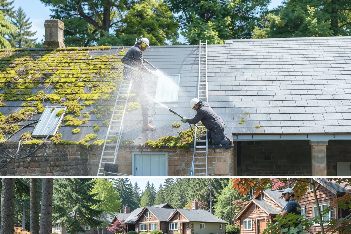 Post-Construction Pressure Washing in Edgewood, Pierce County, WA - Post-construction pressure washing is completed as the final trade wraps, with dry-weather scheduling preferred so surfaces are...