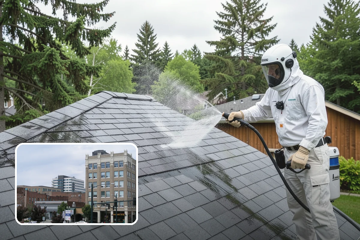 Post-Construction Pressure Washing in Everett, Snohomish County, WA - Strips dried mortar and paint from hardscapes
