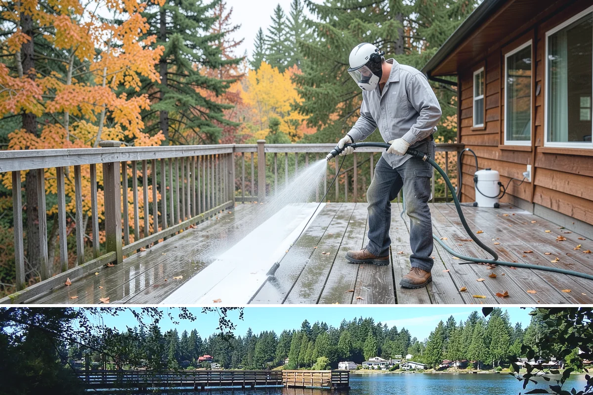Post-Construction Pressure Washing in Federal Way, King County, WA - Post-construction pressure washing is completed as the final trade wraps, with dry-weather scheduling preferred so surfaces are...