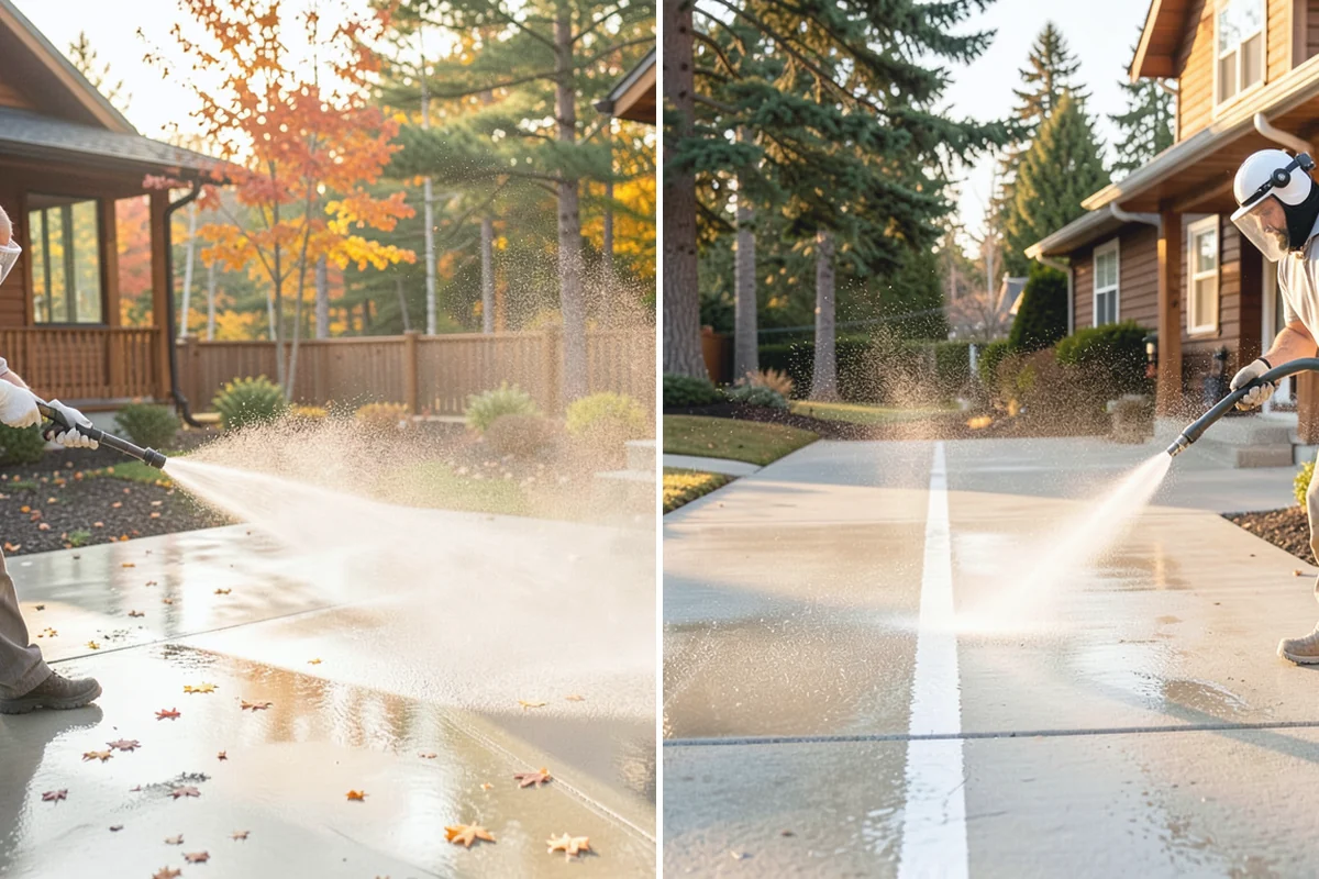 Post-Construction Pressure Washing in Hamilton, Skagit County, WA - Assess residue hardness across each surface