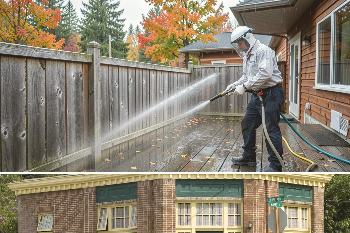 Post-Construction Pressure Washing in Hamilton, Skagit County, WA - Post-construction pressure washing is completed as the final trade wraps, with dry-weather scheduling preferred so surfaces are...