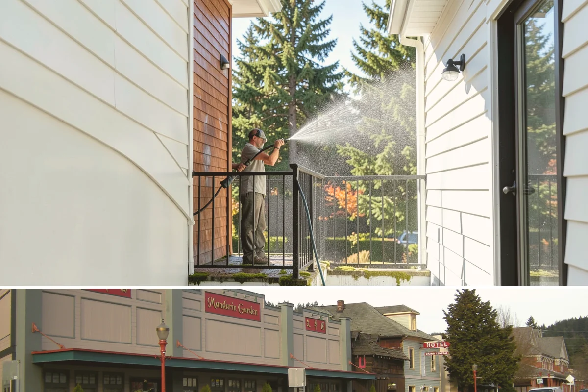Post-Construction Pressure Washing in Issaquah, King County, WA - Post-construction pressure washing is completed as the final trade wraps, with dry-weather scheduling preferred so surfaces are...