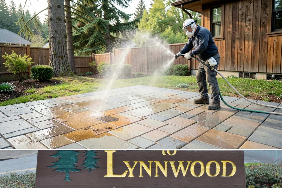 Post-Construction Pressure Washing in Lynnwood, Snohomish County, WA - Post-construction pressure washing is completed as the final trade wraps, with dry-weather scheduling preferred so surfaces are...