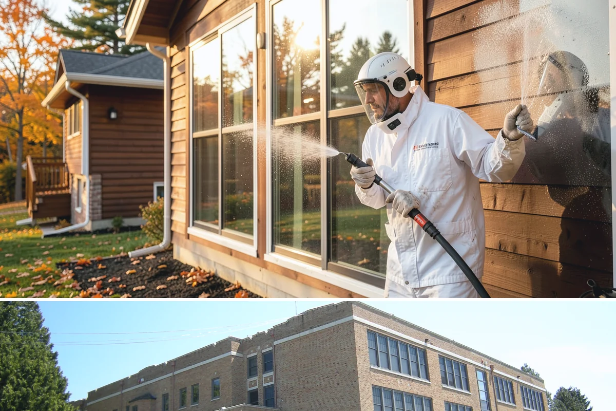 Post-Construction Pressure Washing in Maple Valley, King County, WA - Post-construction pressure washing is completed as the final trade wraps, with dry-weather scheduling preferred so surfaces are...