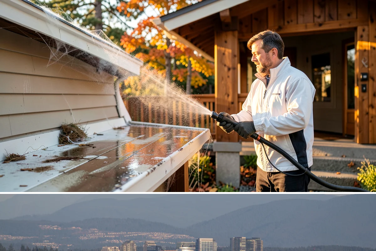 Post-Construction Pressure Washing in Medina, King County, WA - Post-construction pressure washing is completed as the final trade wraps, with dry-weather scheduling preferred so surfaces are...