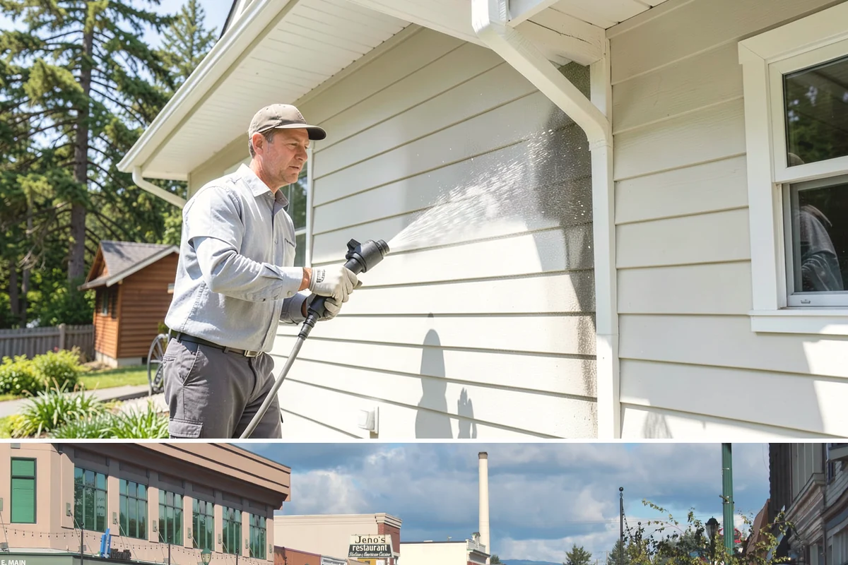Post-Construction Pressure Washing in Monroe, Snohomish County, WA - Post-construction pressure washing is completed as the final trade wraps, with dry-weather scheduling preferred so surfaces are...