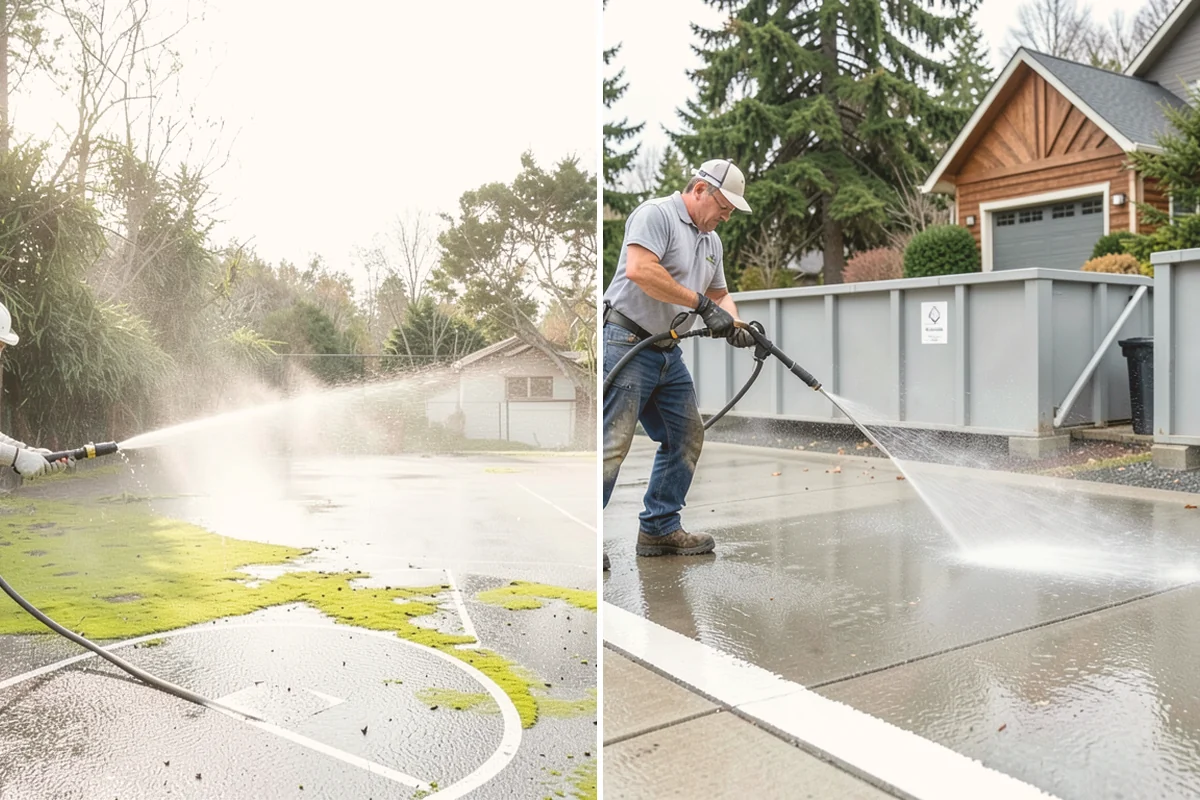 Post-Construction Pressure Washing in Mount Vernon, Skagit County, WA - Assess residue hardness across each surface