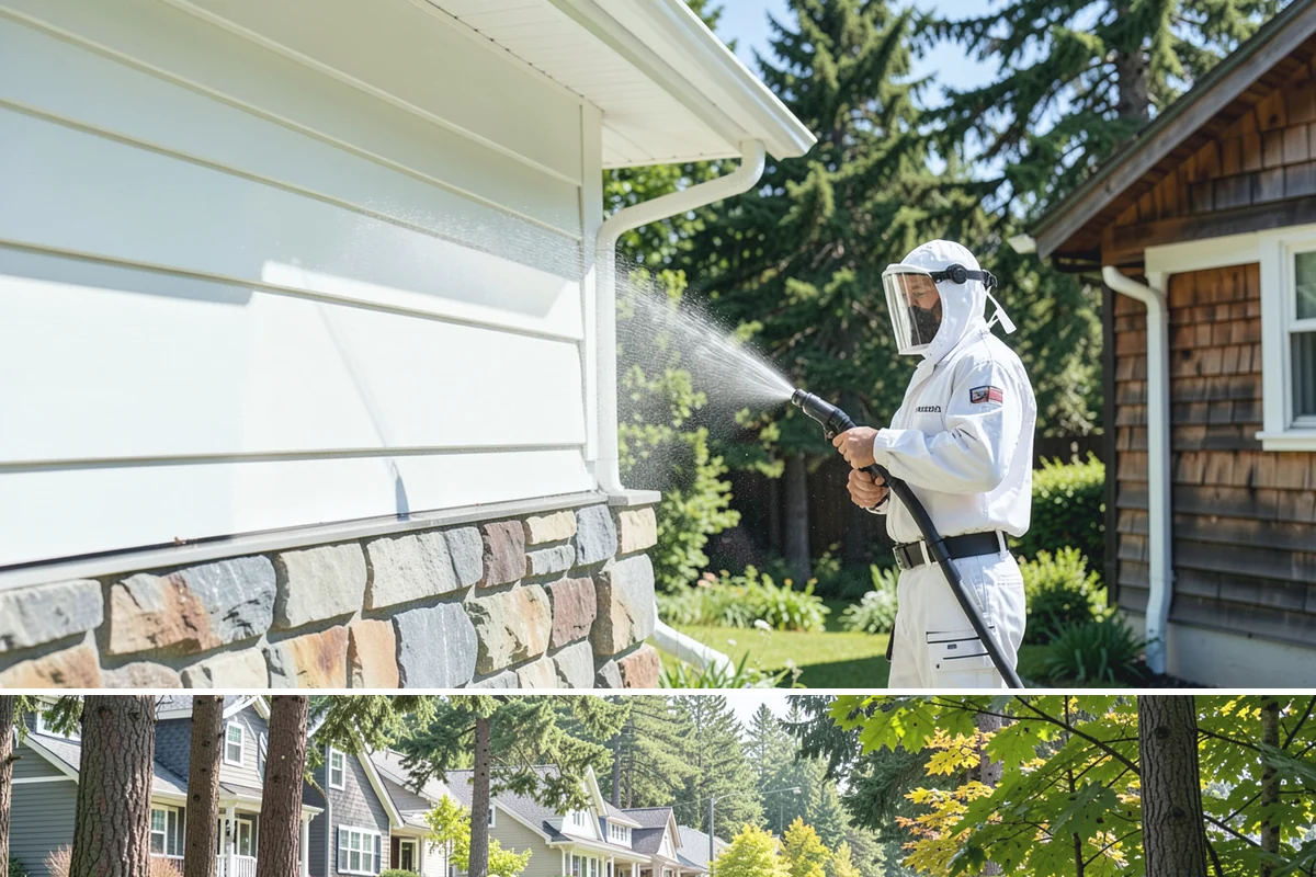 Post-Construction Pressure Washing in Normandy Park, King County, WA - Post-construction pressure washing is completed as the final trade wraps, with dry-weather scheduling preferred so surfaces are...