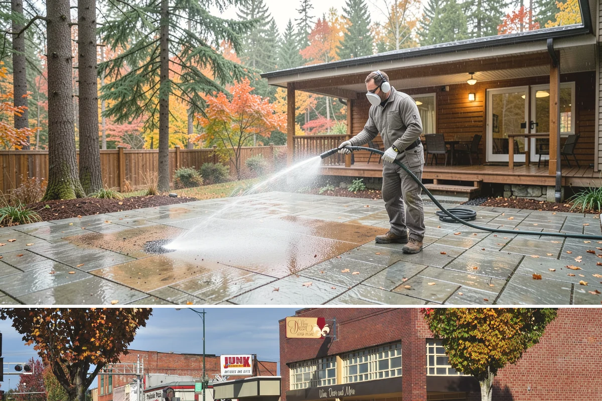 Post-Construction Pressure Washing in Puyallup, Pierce County, WA - Post-construction pressure washing is completed as the final trade wraps, with dry-weather scheduling preferred so surfaces are...