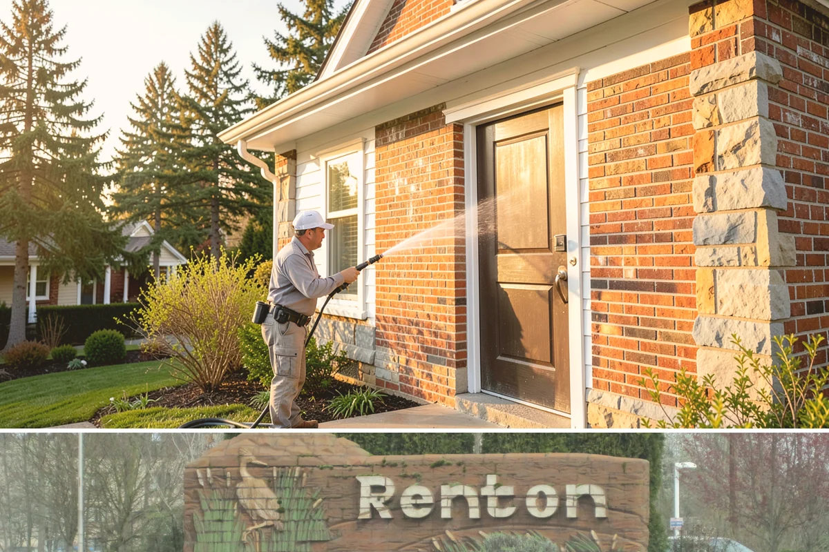 Post-Construction Pressure Washing in Renton, King County, WA - Post-construction pressure washing is completed as the final trade wraps, with dry-weather scheduling preferred so surfaces are...