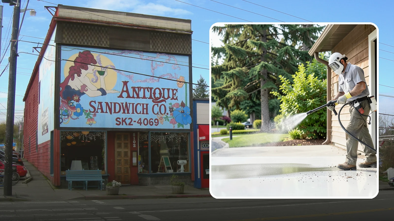 Post-Construction Pressure Washing in Ruston, Pierce County, WA - We handle heavy post-construction washing on Washington properties to clear the toughest build-out residue.