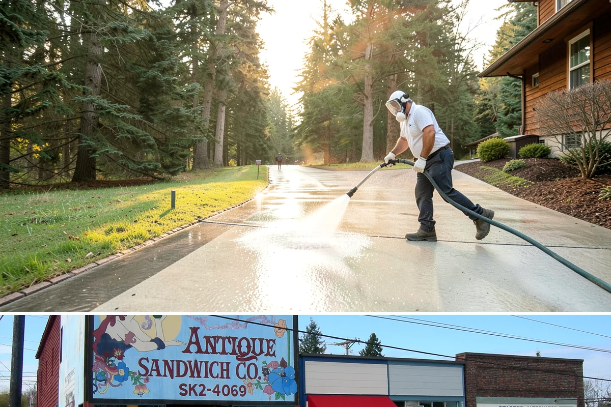 Post-Construction Pressure Washing in Ruston, Pierce County, WA - Post-construction pressure washing is completed as the final trade wraps, with dry-weather scheduling preferred so surfaces are...