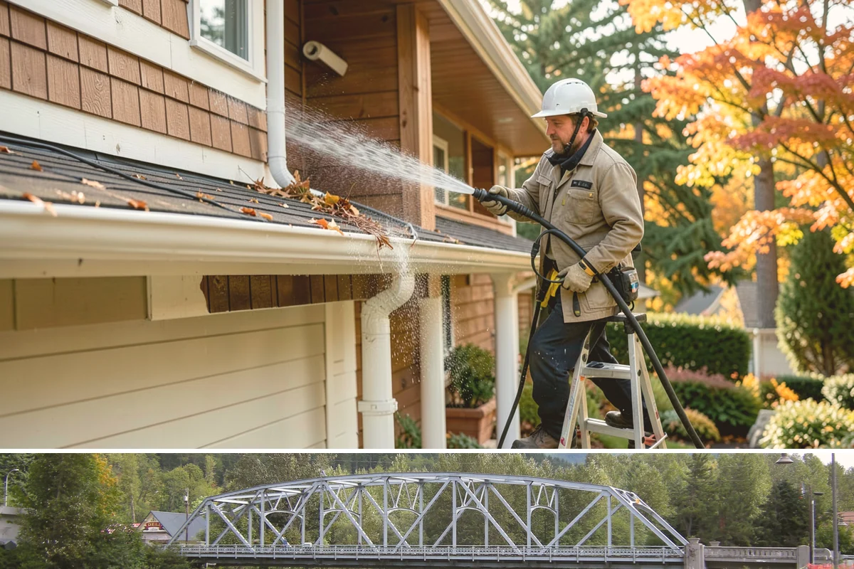 Post-Construction Pressure Washing in Skykomish, King County, WA - Post-construction pressure washing is completed as the final trade wraps, with dry-weather scheduling preferred so surfaces are...