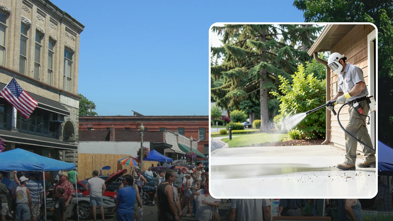 Post-Construction Pressure Washing in Snohomish, Snohomish County, WA - We handle heavy post-construction washing on Washington properties to clear the toughest build-out residue.