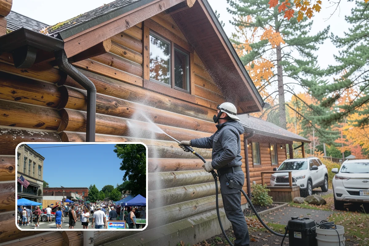 Post-Construction Pressure Washing in Snohomish, Snohomish County, WA - Strips dried mortar and paint from hardscapes