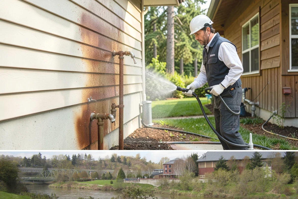 Post-Construction Pressure Washing in Tukwila, King County, WA - Post-construction pressure washing is completed as the final trade wraps, with dry-weather scheduling preferred so surfaces are...