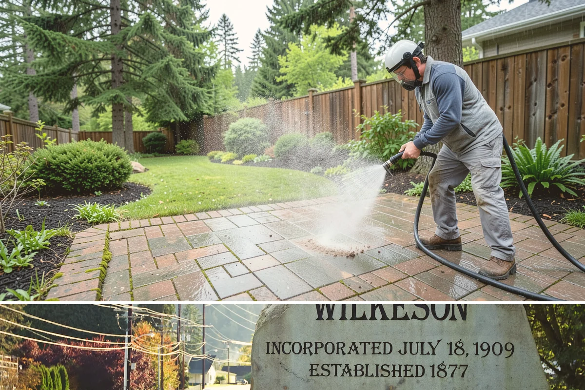 Post-Construction Pressure Washing in Wilkeson, Pierce County, WA - Post-construction pressure washing is completed as the final trade wraps, with dry-weather scheduling preferred so surfaces are...