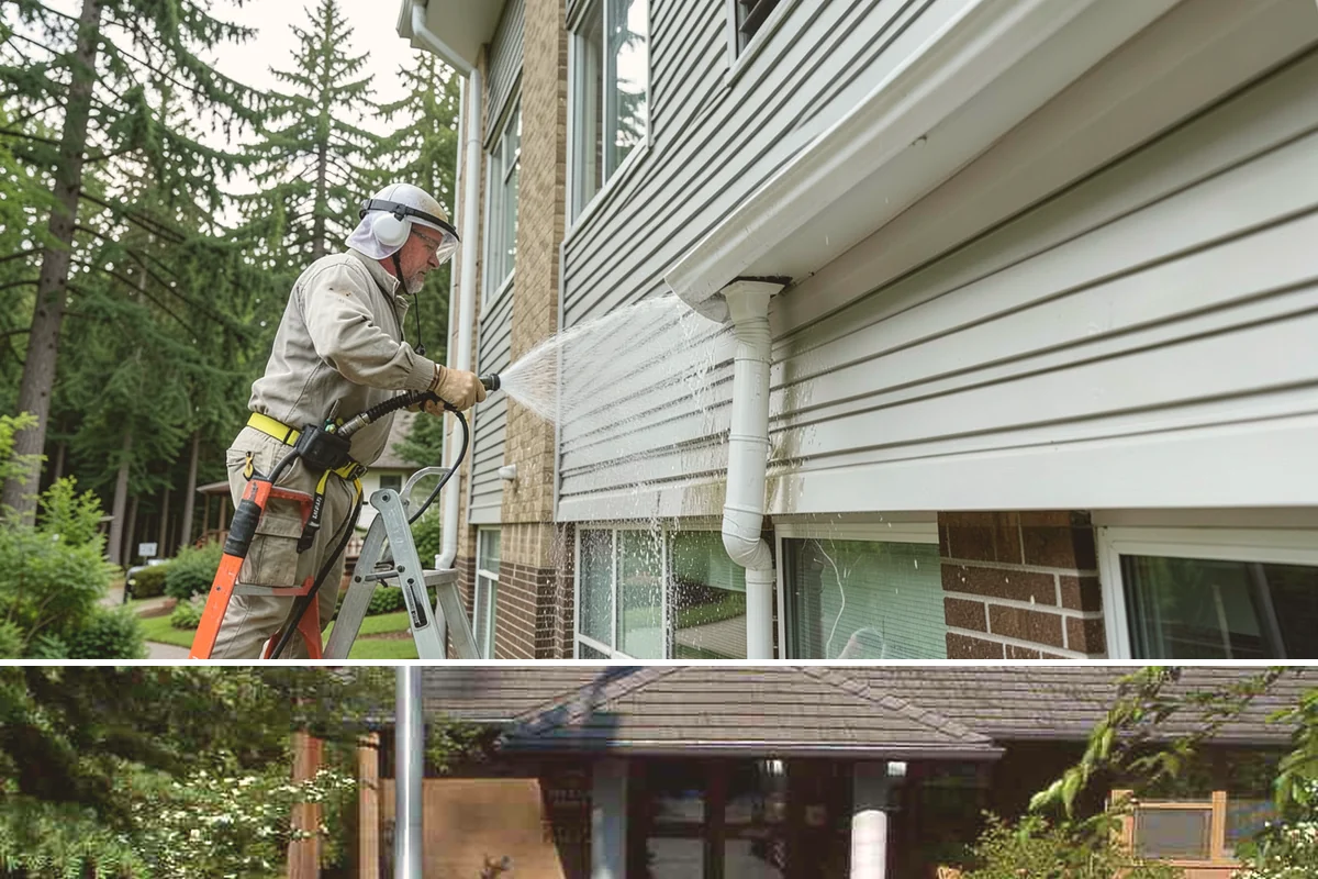 Post-Construction Pressure Washing in Yarrow Point, King County, WA - Post-construction pressure washing is completed as the final trade wraps, with dry-weather scheduling preferred so surfaces are...