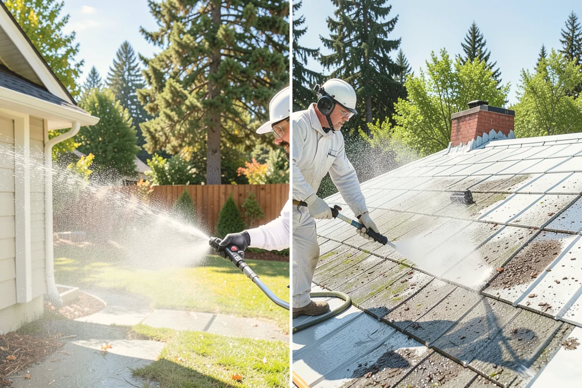 Post-Storm Roof Cleaning in Brier, Snohomish County, WA - Inspect the roof for storm debris and damage