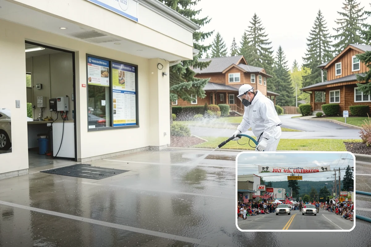 Post-Storm Roof Cleaning in Carnation, King County, WA - Removes storm-dropped branches and conifer needles from the roof