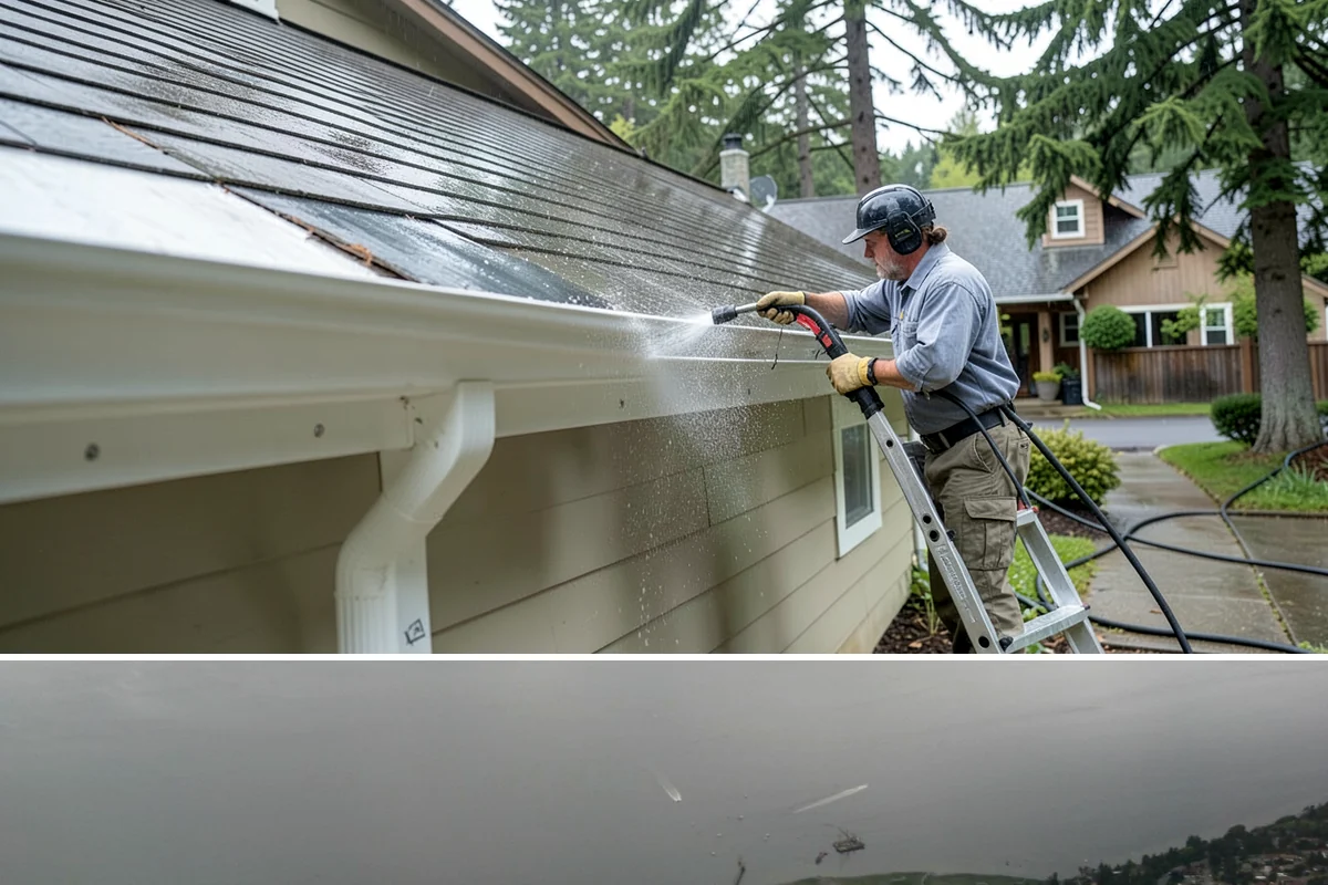 Post-Storm Roof Cleaning in Des Moines, King County, WA - Schedule promptly after any windstorm, ideally within days before trapped debris begins driving moss growth.