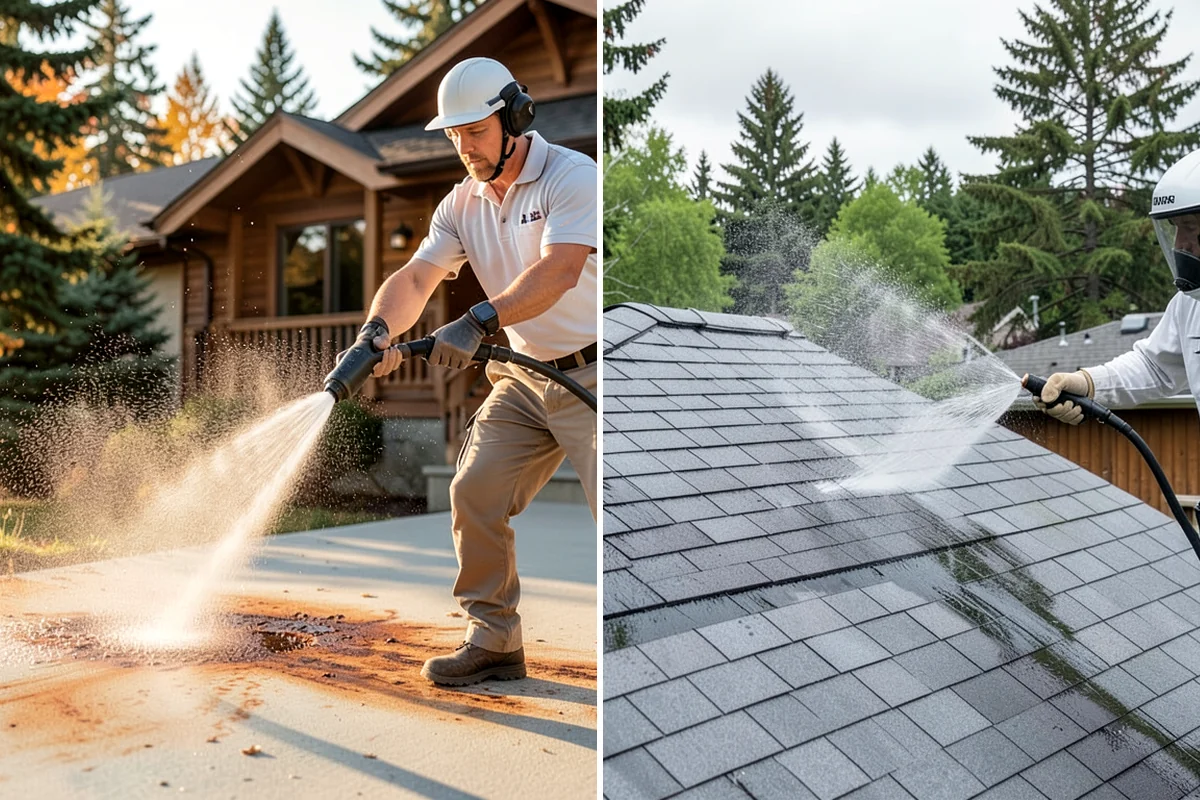Post-Storm Roof Cleaning in DuPont, Pierce County, WA - Inspect the roof for storm debris and damage