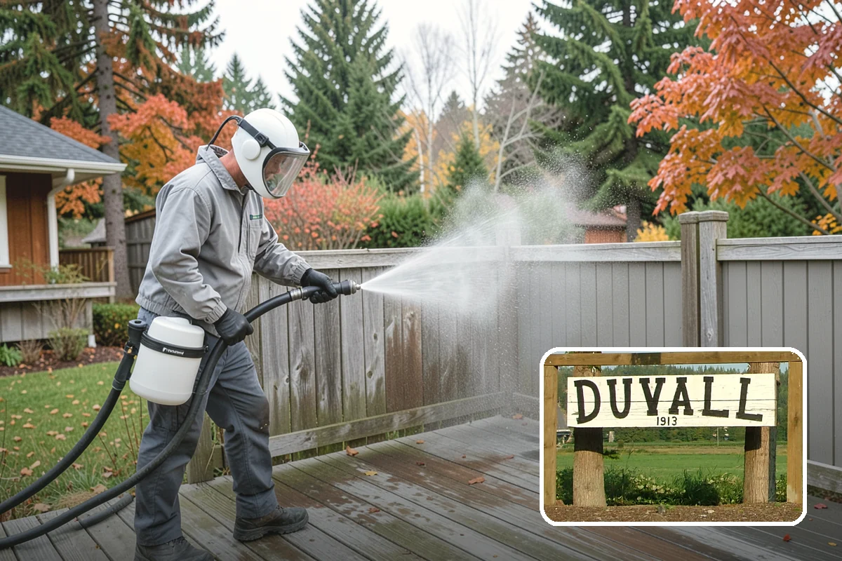 Post-Storm Roof Cleaning in Duvall, King County, WA - Removes storm-dropped branches and conifer needles from the roof