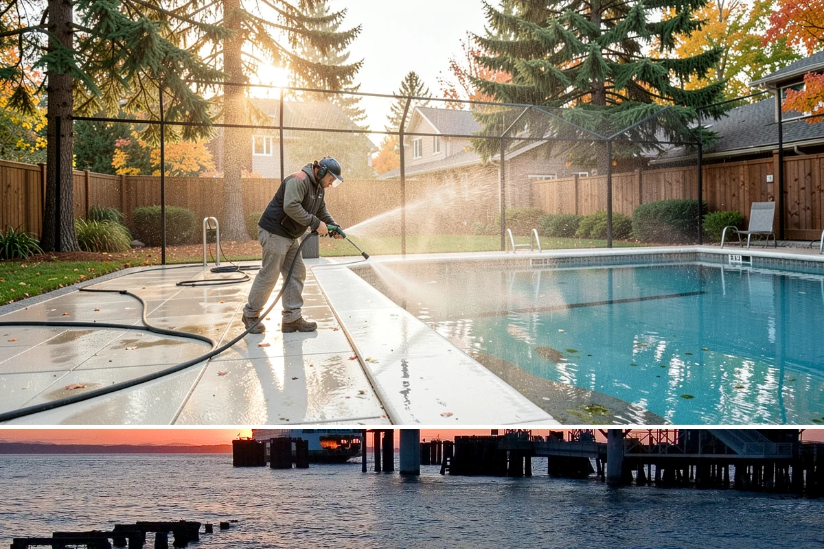 Post-Storm Roof Cleaning in Edmonds, Snohomish County, WA - Schedule promptly after any windstorm, ideally within days before trapped debris begins driving moss growth.